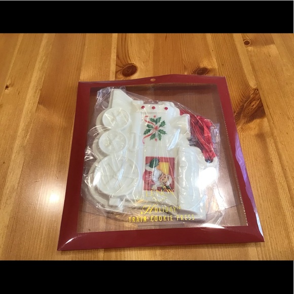 Vintage LENOX SANTA TRAIN Holiday Cookie Press - Picture 3 of 4